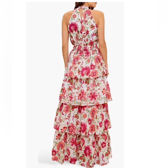 + FLYING TOMATO + Floral Print Halter Neck Maxi Dress - Picture 7 of 7